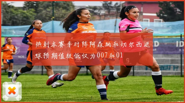 热刺本赛季对阵阿森纳和切尔西进球预期值极低仅为007和01
